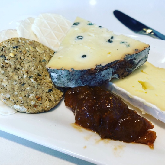 2 cheese knocked off in the Air NZ lounge